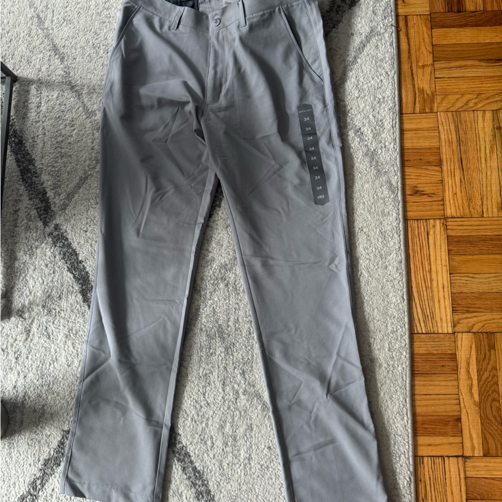 Matte Grey Wayfarer Golf Pants